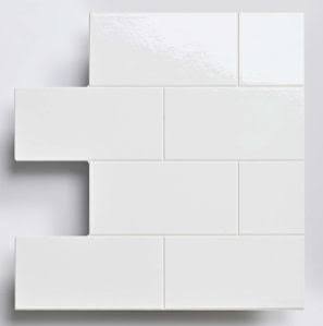 White with White Grout
